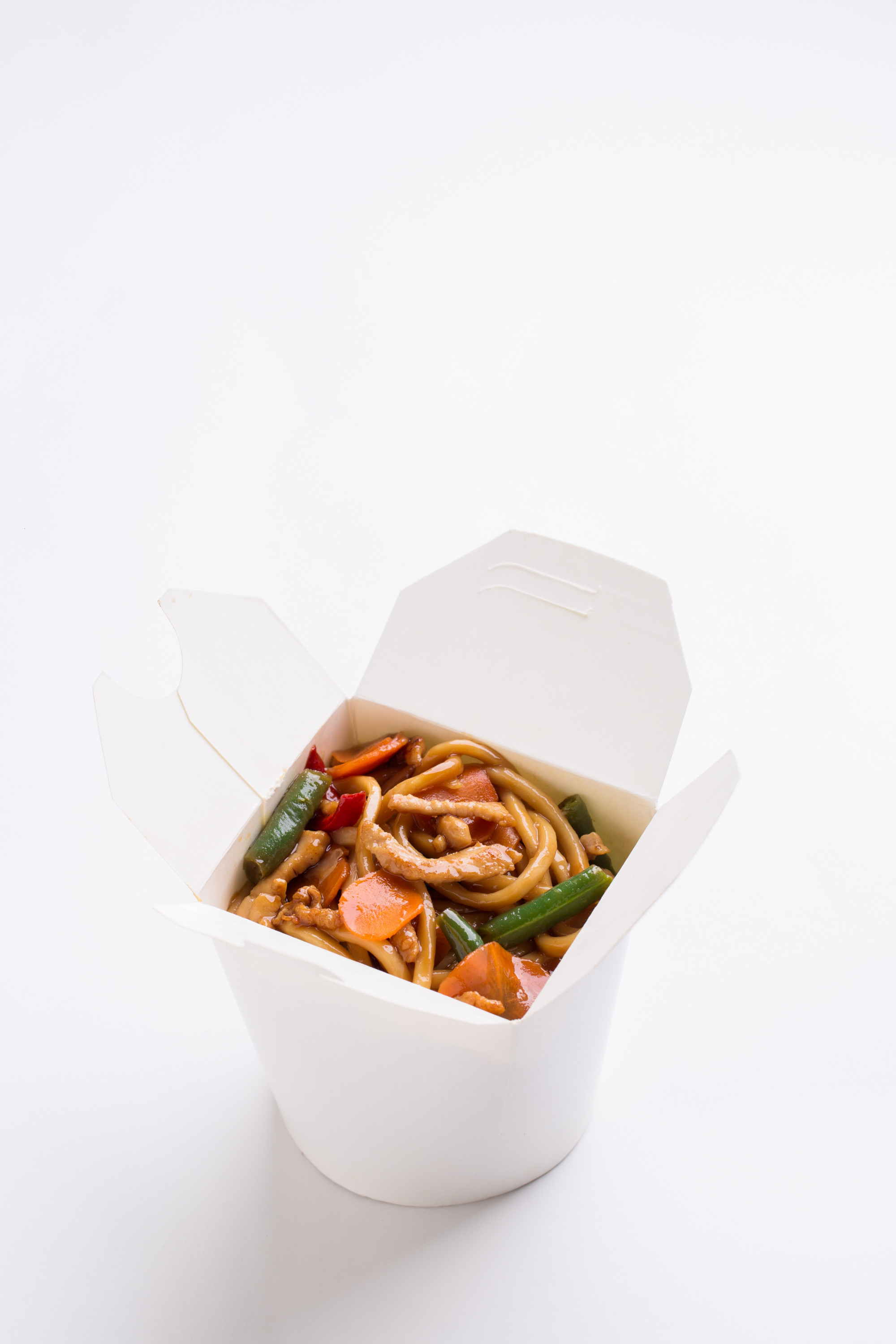 Przykładowa porcja na wynos w pudełku